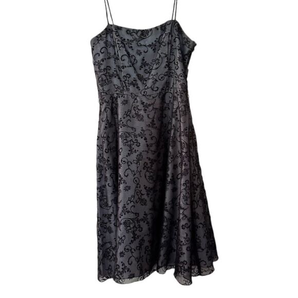 Betsy & Adam Dresses & Skirts - Betsy & Adam Womens 12 Floral Whimsygoth Vintage Sleeveless Midi Dress NWT
